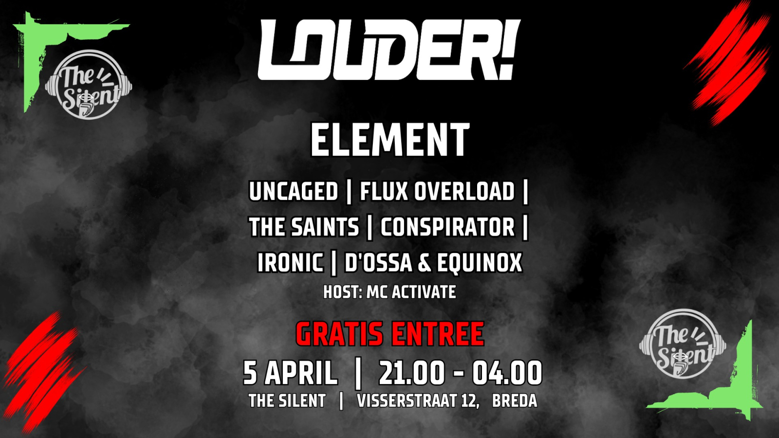 LOUDER!