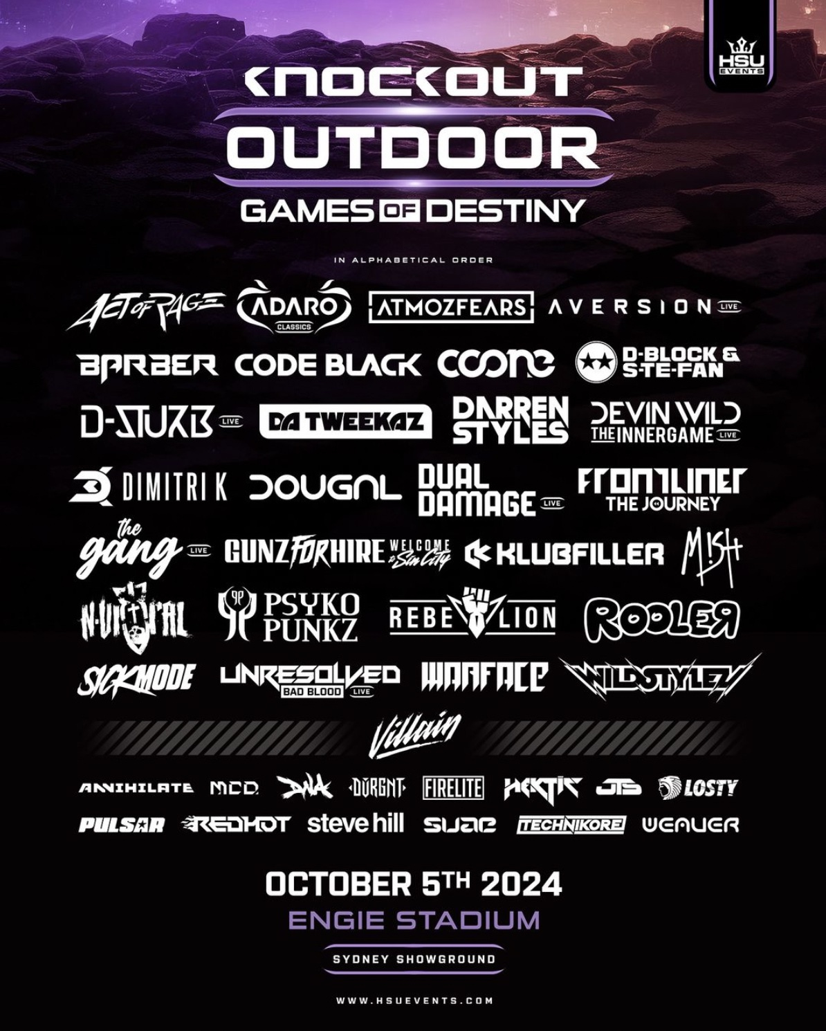 KNOCKOUT OUTDOOR 2024 - GAMES OF DESTINY