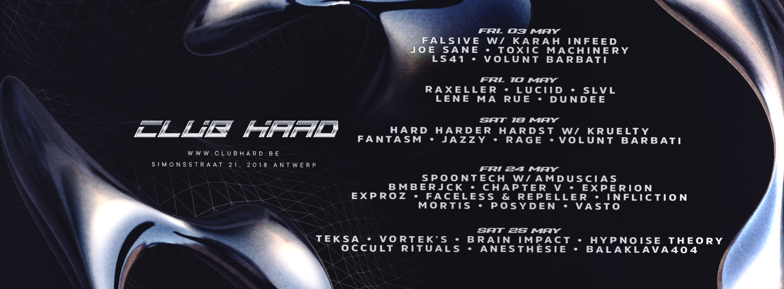 CLUB HARD invites SPOONTECH & Friends