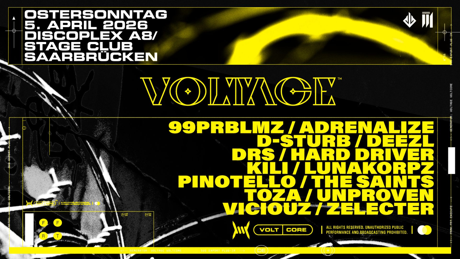 Inurfase & Madness presents Voltage