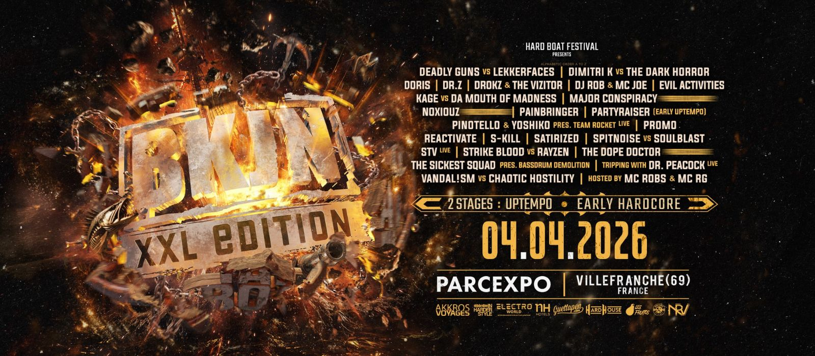 Hard Boat Festival presents BKJN XXL Edition