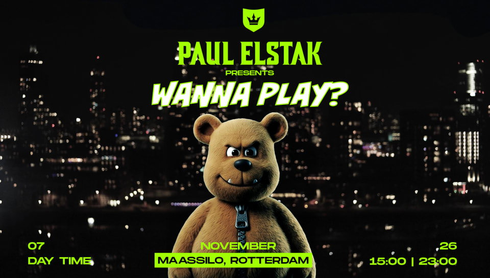 Paul Elstak Presents ‘Wanna Play?’