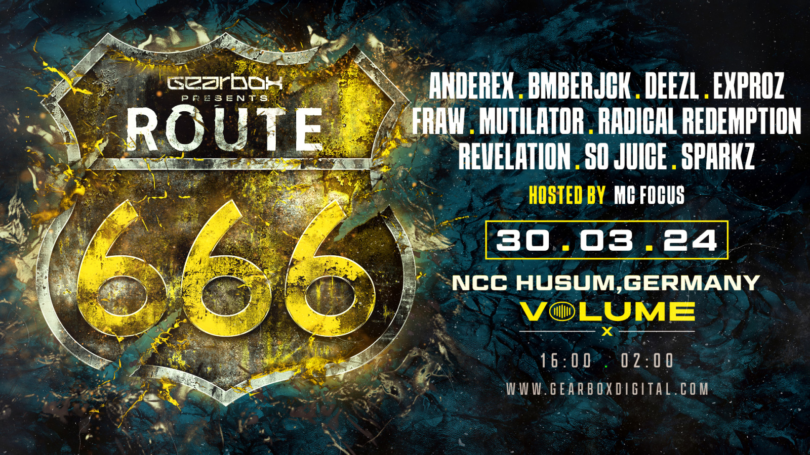 Volume X pres. Route 666 by Gearbox