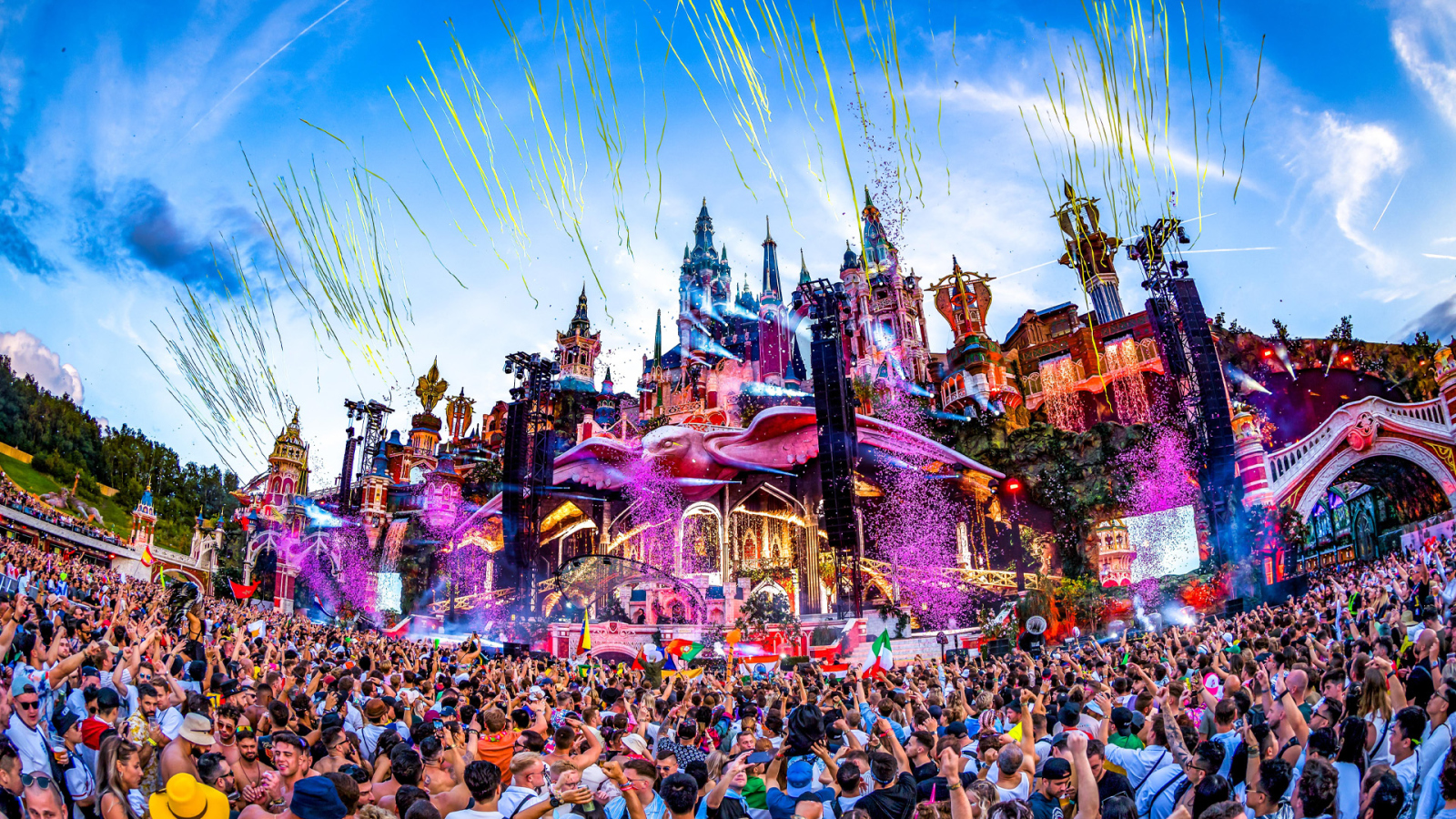 tomorrowland - hardstyle festivals in july 2024