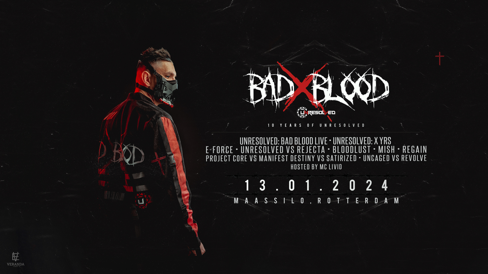 Unresolved Bad Blood live Rotterdam