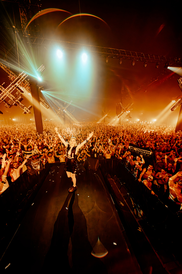 Hysta showcased the history of hardcore during The Spotlight at Defqon.1
