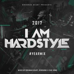 IAMHARDSTYLE Yearmix 2017 - Mix 2 by Sub Sonik cover art