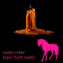 Black Flame Candle